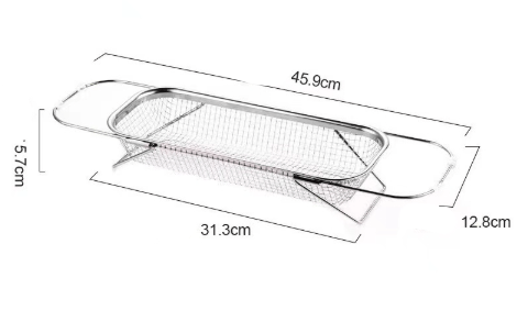 ⏰Expandable Over The Sink Dish Drying Rack