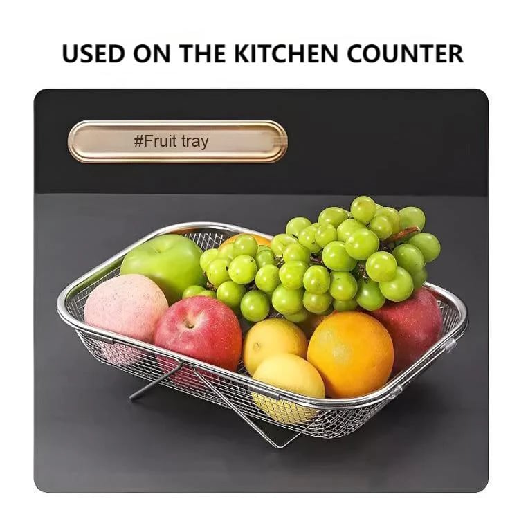 ⏰Expandable Over The Sink Dish Drying Rack